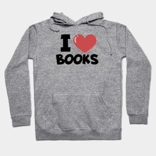 Bookworm i love books Hoodie